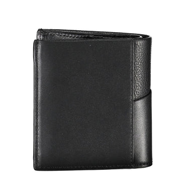 Calvin Klein Black Recycled Polyester Men Wallet