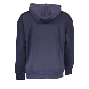 Tommy Hilfiger Blue Cotton Men's Sweatshirt Hoodie