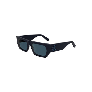 Calvin Klein Blue Acetate Women Sunglasses