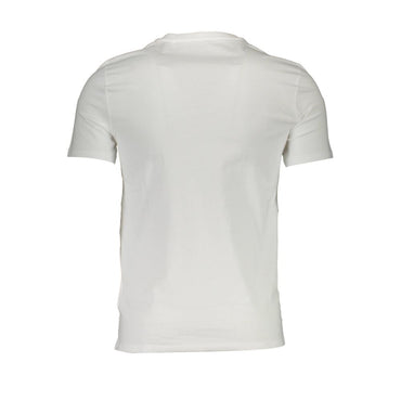 Guess Jeans White Organic Cotton Men T-Shirt