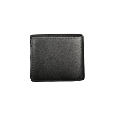 Tommy Hilfiger Black Leather Men Wallet