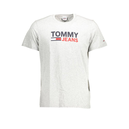 Tommy Hilfiger Brown Cotton Men T-Shirt