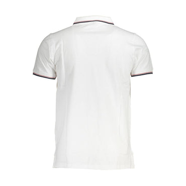 Norway 1963 White Cotton Men Polo Shirt