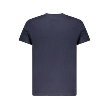 Tommy Hilfiger Blue Cotton Men T-Shirt