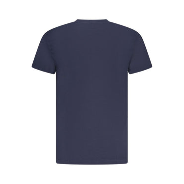Tommy Hilfiger Blue Cotton Men T-Shirt