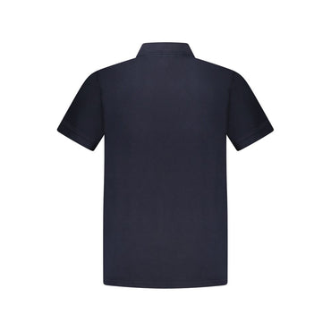 Hugo Boss Blue Cotton Polo Shirt