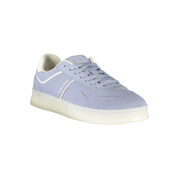 Tommy Hilfiger Blue Leather Women Sneaker
