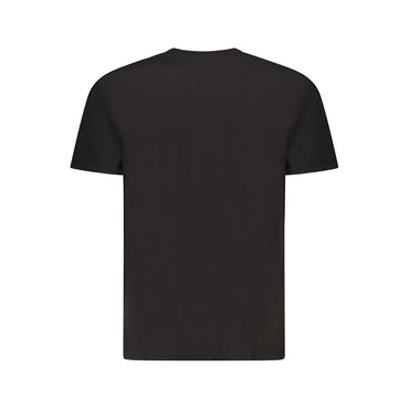Tommy Hilfiger Black Cotton Men T-Shirt