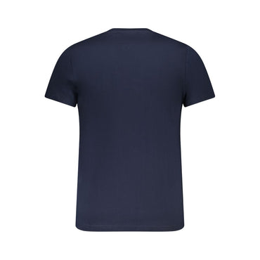 Tommy Hilfiger Blue Cotton Men T-Shirt