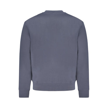 Hugo Boss Blue Cotton Men Sweater