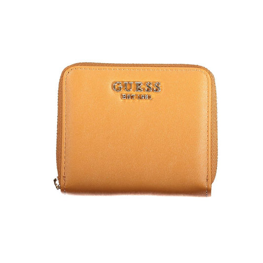 Guess Jeans Brown Polyethylene Wallet