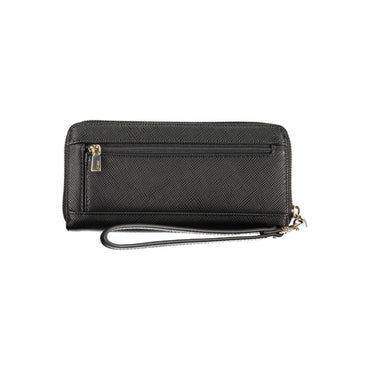 Guess Jeans Black Polyethylene Wallet