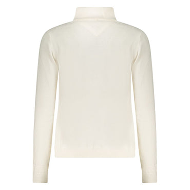 Tommy Hilfiger White Cotton Women Sweater