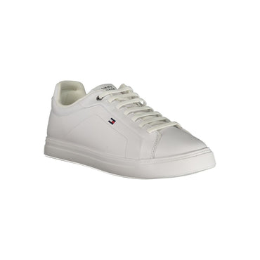 Tommy Hilfiger White Leather Men Sneaker