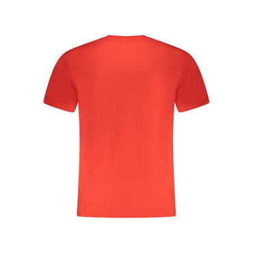 Calvin Klein Red Cotton Men T-Shirt