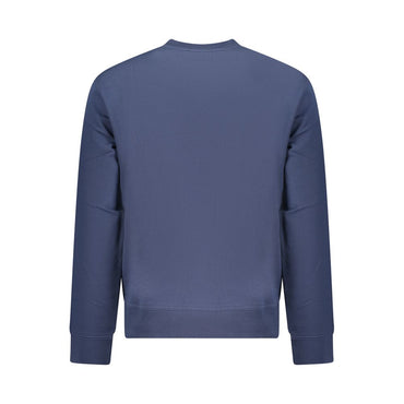 Hugo Boss Blue Cotton Men Sweater