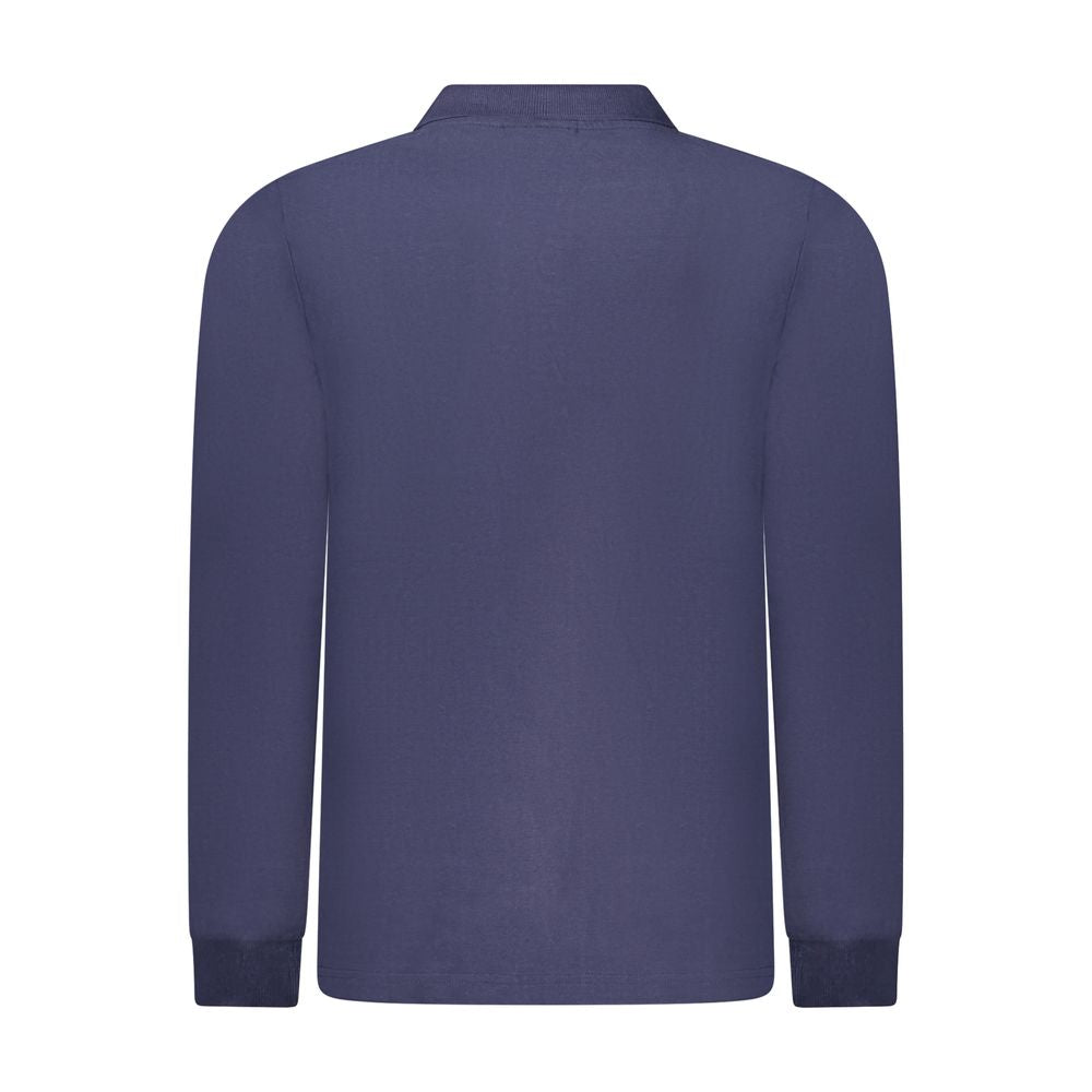 Norway 1963 Blue Cotton Men Polo Shirt