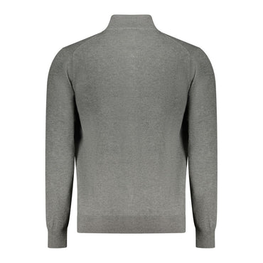 Norway 1963 Gray Polyester Men Cardigan