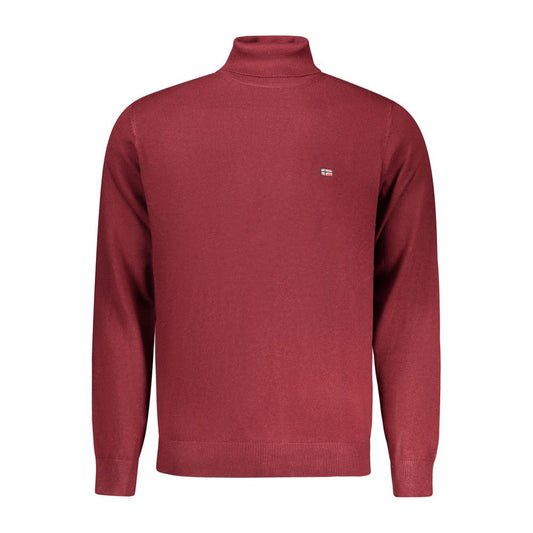 Norway 1963 Red Polyester Men Sweater