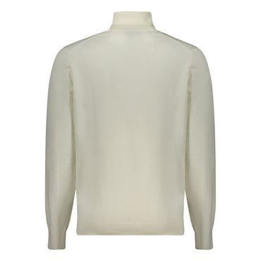 Norway 1963 White Polyester Men Sweater