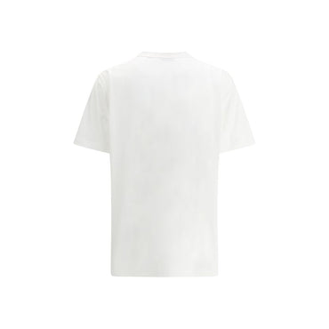 Burberry White Cotton T-Shirt