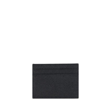Dolce & Gabbana Black Calf Leather Bos Taurus Wallet