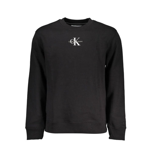 Calvin Klein Black Cotton Men Sweater