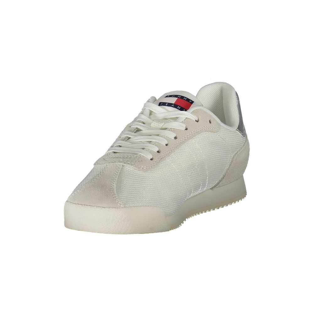 Tommy Hilfiger White Polyester Women Sneaker