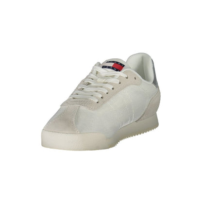 Tommy Hilfiger White Polyester Women Sneaker