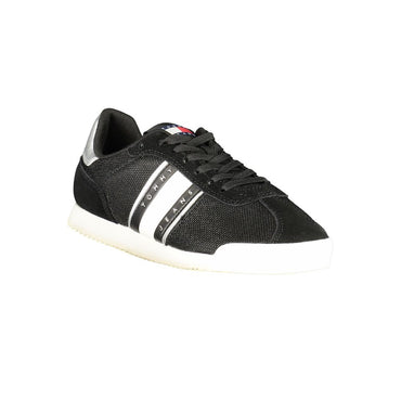 Tommy Hilfiger Black Polyester Women Sneaker