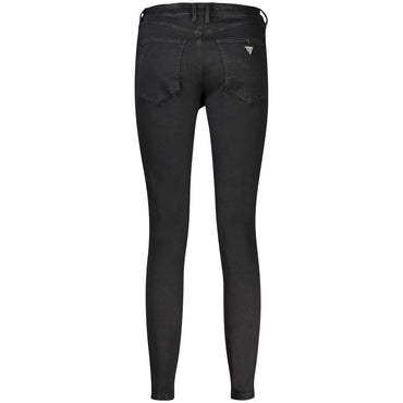 Guess Jeans Black Cotton Women Skinny Jean
