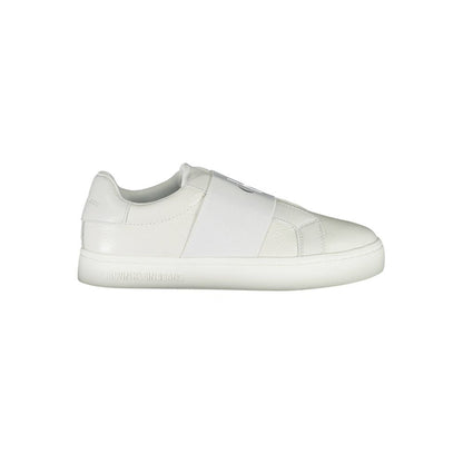 Calvin Klein White Leather Women Sneaker