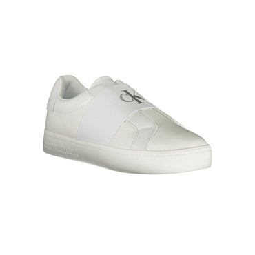 Calvin Klein White Leather Women Sneaker