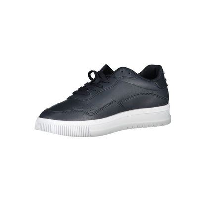 Tommy Hilfiger Blue Leather Men Sneaker