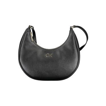 Calvin Klein Black Recycled Polyester Women Handbag