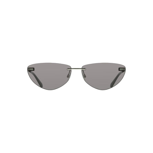 Calvin Klein Black Metal Women Sunglass