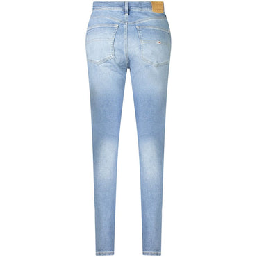Tommy Hilfiger Blue Cotton Women Jeans