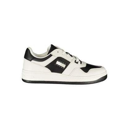 Tommy Hilfiger White Leather Mens Sneaker