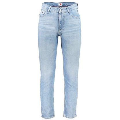 Tommy Hilfiger Blue Cotton Men Jeans