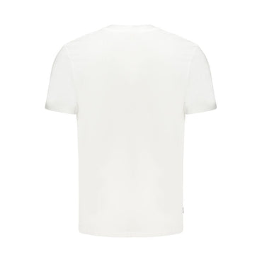Timberland White Cotton Men T-Shirt