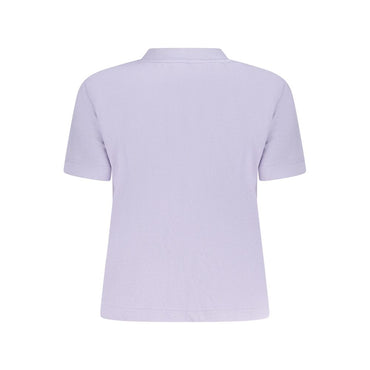 Calvin Klein Purple Cotton Women T-Shirt