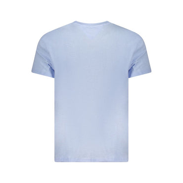 Tommy Hilfiger Blue Cotton Men T-Shirt