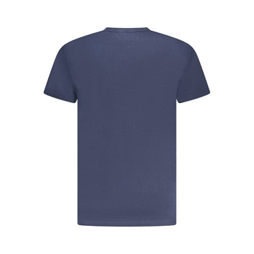 Tommy Hilfiger Blue Cotton Men T-Shirt
