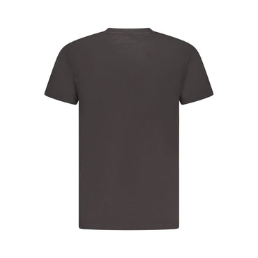 Tommy Hilfiger Black Cotton Men T-Shirt