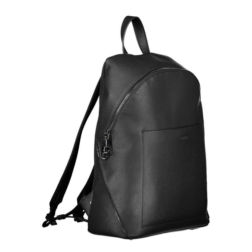 Calvin Klein Black Polyester Backpack