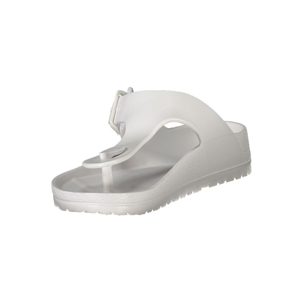 Norway 1963 White Plastic Women Sandal