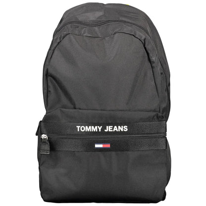 Tommy Hilfiger Black Polyester Backpack