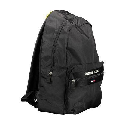 Tommy Hilfiger Black Polyester Backpack