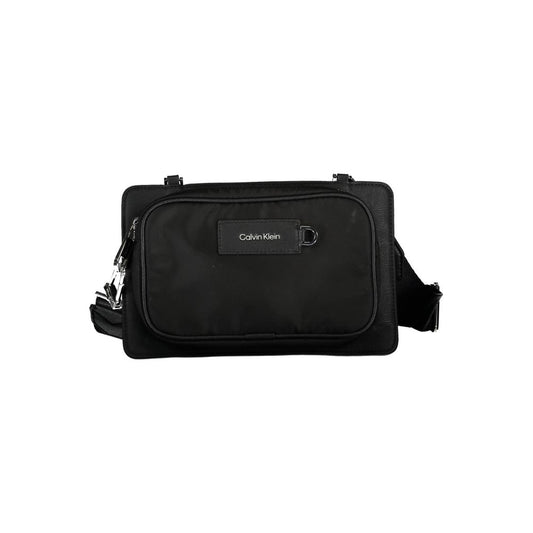 Calvin Klein Black Polyester Shoulder Bag