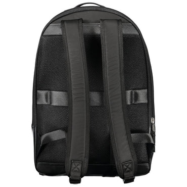 Tommy Hilfiger Black Polyester Backpack